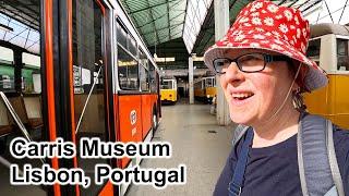 I LOVED this CARRIS BUS TRAM & FUNICULAR MUSEUM  LISBON PORTUGAL