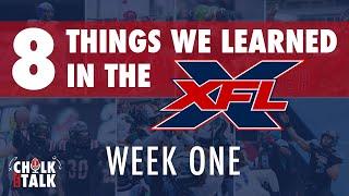 8 Things We Learned In The XFL Week One