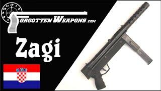 Zagi Croatia HKs a Sten Gun