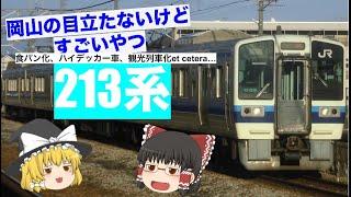 【迷列車で行こう？】岡山の目立たないけどすごい213系