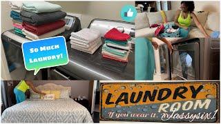 *Extreme* Laundry Motivation 2021All Day Laundry Routine Wash Fold RepeatCleaning Motivation