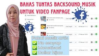 Cara aman menggunakan musik apapun untuk video fanpage  Facebook Creator