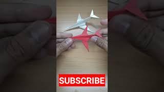 How to make a paper Jet - easy origami Plane #SHORTS
