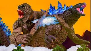 Godzilla x Kong  The New Empire  PART 1  Stop-Motion Battle