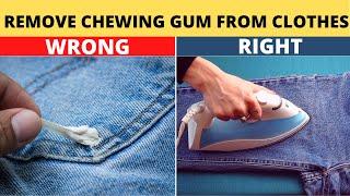 5 Easy Ways to Remove Chewing Gum from Clothes with Toothpaste