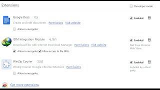 How to fix IDM extension problem in chrome