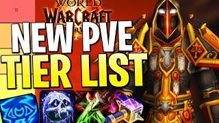 The War Within PVE Tier List  What Is The BEST PVE SPEC? WOW War Within Tier List PVE