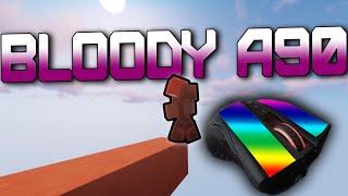 RGB Gaming TAPE - Bloody A90 God Bridge ASMR  HANDCAM  - Bloody A90 DRAG CLICK ASMR