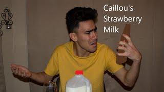 Caillous Strawberry Milk #shorts