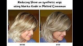 SHINE on synthetic wigs - you dont have to live like this  I have a solution for shiny wigs