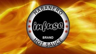 INFUSE Hot Sauce AD made w Habanero pepper Garlic Carrots from belize try it on chicken or beef