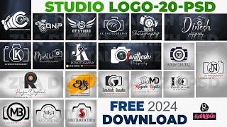 studio logo psd design free download photography studio logo psd 2024 Logo psd 20