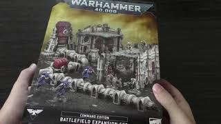 Command Edition Battlefield Expansion Set - Unboxing WH40K