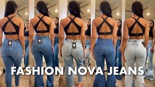 FASHION NOVA JEANS HAUL 2021  19 PAIRS SIZE 5  Jessica Carmona