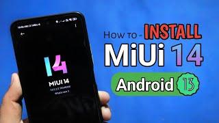 Install MIUI 14 Update Manually in Any Xiaomi  Device  Without any Data loss