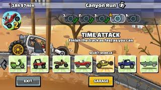 Hill Climb Racing 2 - The CANYON RUN Team Event Gameplay