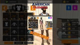 American Farming Character Customization - American Farming