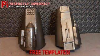 How to make Mandalorian Armour - Vambraces - FREE templates