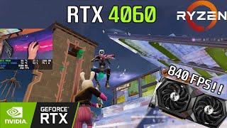  RTX 4060 + Ryzen 5 5600X Fortnite SEASON 2 · RANKEDS · COMPETITIVE SETTINGS