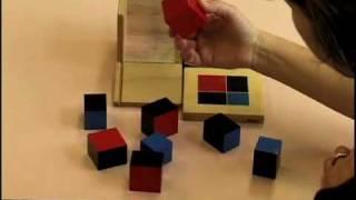 Sensorial Demonstrations -  Binomial Cube