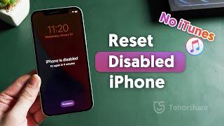 How to Reset Disabled iPhone without iTunes  2 Ways