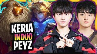 T1 KERIA in duo GEN PEYZ  T1 Keria Plays Bard Support vs Senna  Season 2024