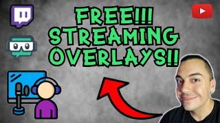 How To INSTALL FREE STREAM OVERLAYS in Streamlabs OBS SLOBS