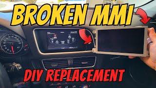 Audi Q5 MMI Screen Replacement - Step-by-Step DIY Guide  Same Process for Most Audi Models