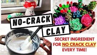 BEST HOMEMADE AIRDRY CLAYHOW TO MAKE COLD PORCELAIN CLAYNO CRACK RECIPE BOTTLE ART CLAY MINITHA