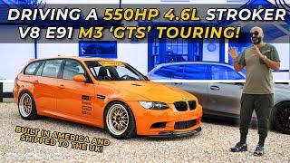 Driving the 550HP NA 4.6L S65 E91 M3 GTS Touring by @pitandpaddock x Bilstein