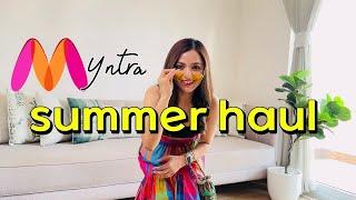 *A VIBRANT* MYNTRA SUMMER HAUL I BEST AFFORDABLE FINDS I OUTFIT INSPO FOR WORK VACATION & MORE