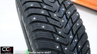 Winter tires Stud or not to stud a winter tire?
