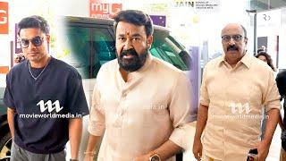 Super Stars At Amma General Body Meeting 2024  Celebrities Car Entry  Mohanlal  Tovino Thomas