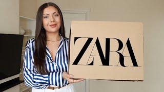 NEW IN ZARA SPRING HAUL 2023  TRY ON & STYLING