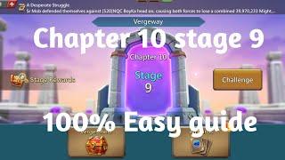Lords mobile Vergeway Chapter 10 stage 9
