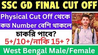 SSC GD EXPECTED FINAL CUT OFF 2024  West Bengal SSC GD Final Cut Off 2024  কত Number থাকলে চাকরি ?