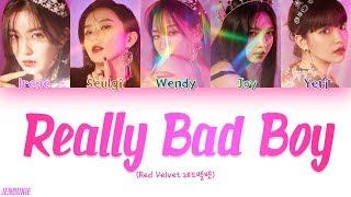 Red Velvet 레드벨벳 - RBB Really Bad Boy Color Coded Lyrics HanRomEng Jendukie