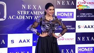 Mannara Chopra Jim Sarbh & Other Celebrities Attend Nexa Streaming Academy Awards #mannarachopra