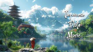 Tranquil Spring Morning - Japanese Flute Music For Soothing Healing Meditation Deep Sleep