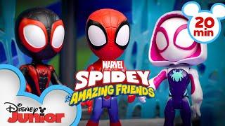 Play with Marvel’s Spidey and his Amazing Friends  Compilation  @disneyjunior