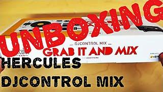 Hercules DJControl Mix UNBOXING mini DJ mixer  DJ Gear unboxing