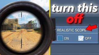 How To Have Your BEST SNIPER SETTINGS In COD MOBILE