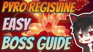 Pyro Regisvine Boss Easy Guide - Genshin Impact