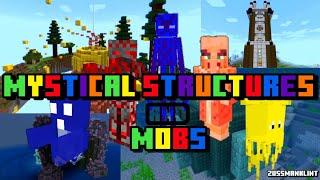 Mystical Structures and Mobs Addon for MCPE 1.18-1.19+