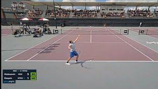 Nemanja Malesevic  Mississippi   Vs  Leo Raquin  Middle Tennessee  NCAA  Championships 2024  R16