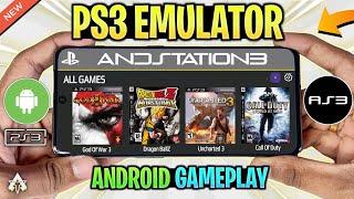  ANDSTATION PS3 EMULATOR FOR ANDROID GAMEPLAY TEST PLAY PS3 ON MOBILE