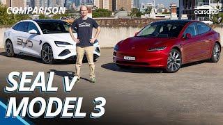 2024 BYD Seal v Tesla Model 3 Comparison  Can the new Seal topple the reigning EV king?