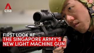 The Singapore Armys new light machine gun First look