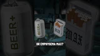 Beer Plus or Emphysema MAX?  Kaiju No. 8 ABRIDGED #shorts