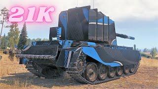 21K Damage FV4005 9K & FV4005 12K damage 6 Kills  World of Tanks Replays WOT tank games